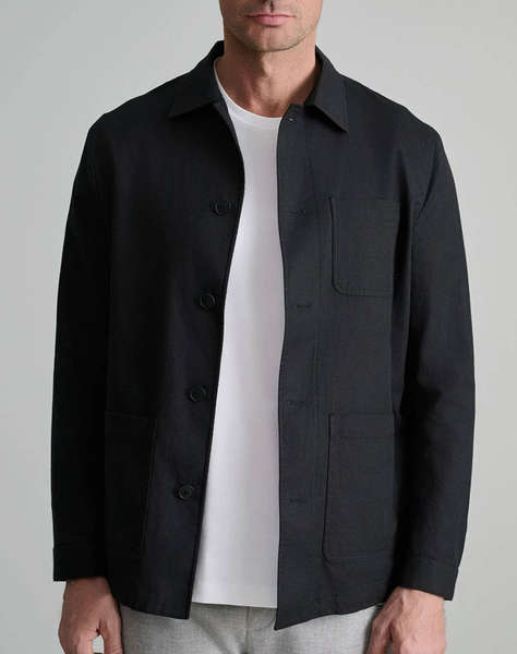 NAVY&GREEN SACOU-JACKET