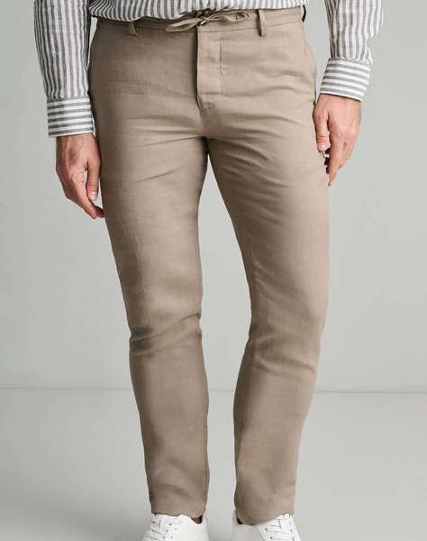 NAVY&GREEN PANTALONI CU CORDON