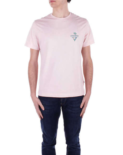 GUESS JEANS GJ SS CN REG PALM TR - MID ORGANIC HEAVY JERSEY 205 BLUZA DE BARBATI