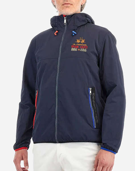 LA MARTINA JACKET MAN OUTDOOR CRINKLE NYLON