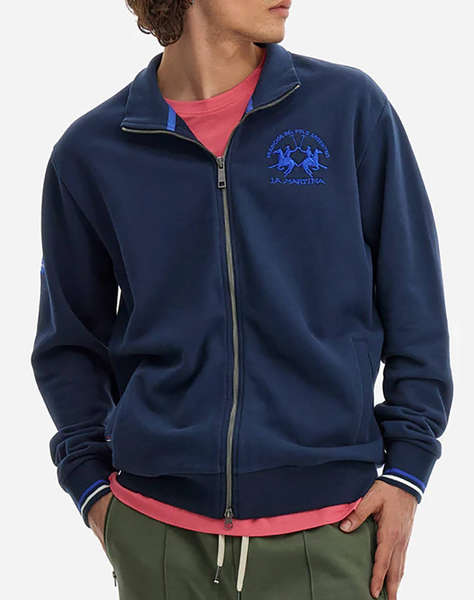 LA MARTINA JACKET MM MAN FLEECE DIAGONAL FRENCH TER