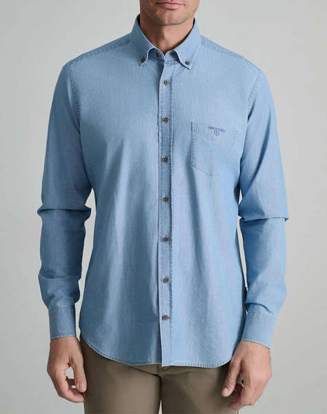 NAVY&GREEN CAMASA COMFORT FIT