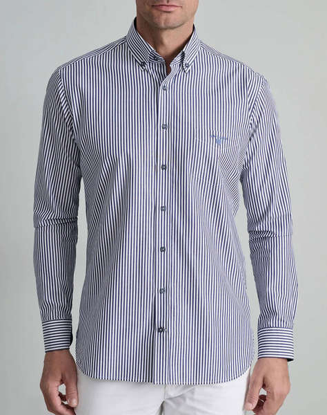 NAVY&GREEN CAMASA COMFORT FIT