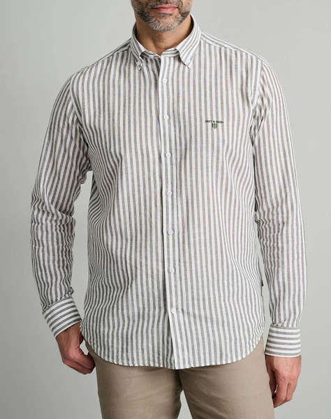 NAVY&GREEN CAMASA COMFORT FIT