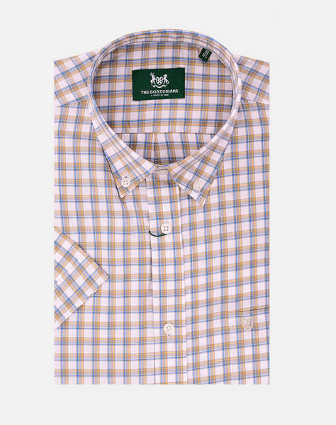 THE BOSTONIANS CAMASA MAVERICK OXFORD REGULAR FIT MedCheck OXFORD Button-down Regular fit