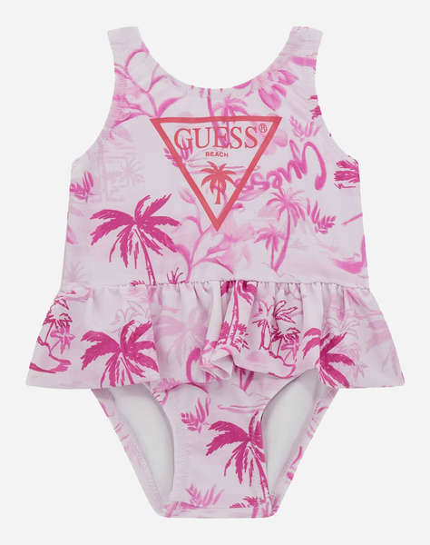 GUESS ONE PIECE SWIMSUIT - NYLON ALISA MICROFIBER COSTUM DE BAIE COPII GIRL