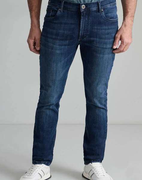 NAVY&GREEN PANTALONI DENIM LOW WAIST