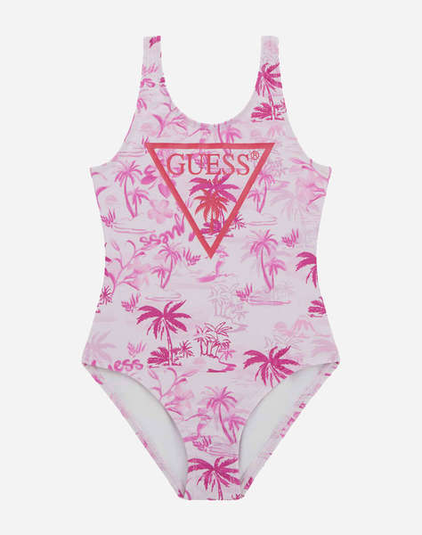 GUESS ONE PIECE SWIMSUIT - NYLON ALISA MICROFIBER COSTUM DE BAIE COPII GIRL