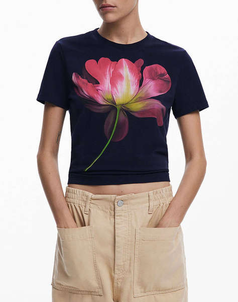 DESIGUAL D2 TS_PLATA BLUZA DE DAMA