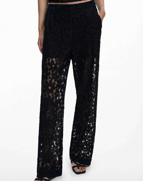 DESIGUAL D2 PANT_LACELONG PANTALONI DE DAMA