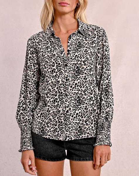 MOLLY BRACKEN LADIES WOVEN SHIRT