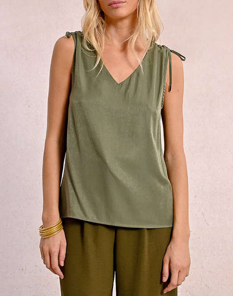 MOLLY BRACKEN LADIES WOVEN TOP