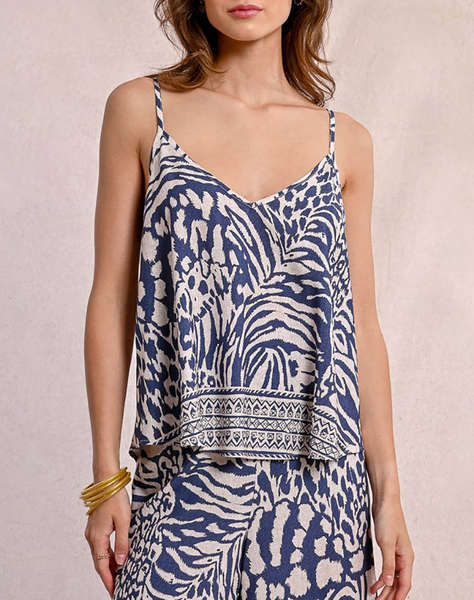 MOLLY BRACKEN LADIES WOVEN CAMISOLE