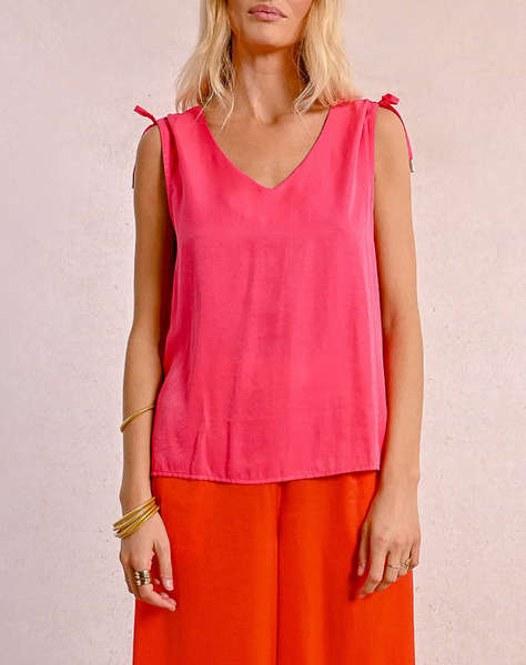 MOLLY BRACKEN LADIES WOVEN TOP