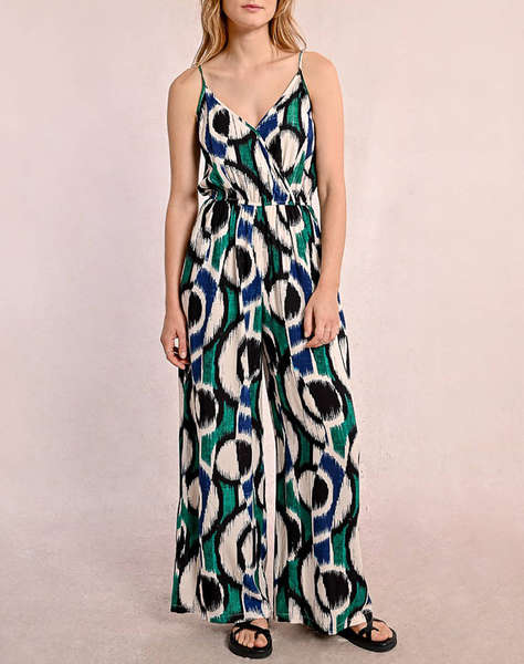 MOLLY BRACKEN LADIES WOVEN JUMPSUIT
