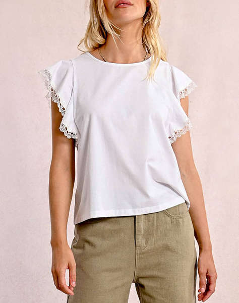 MOLLY BRACKEN LADIES KNITTED TEE