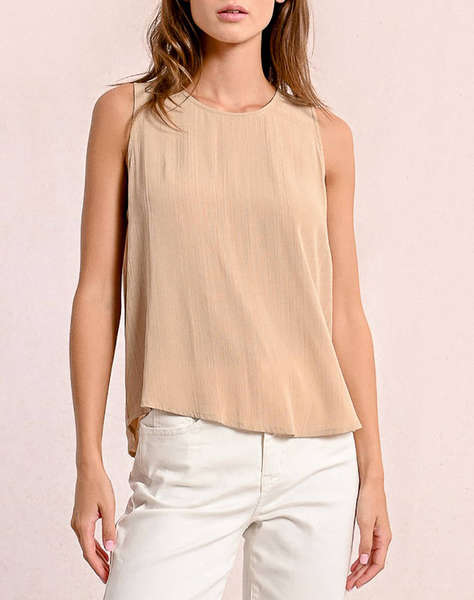 MOLLY BRACKEN LADIES WOVEN TOP