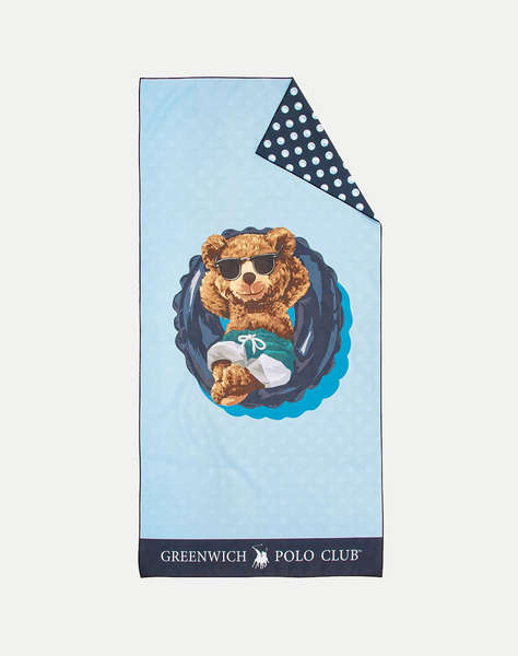 DAS 4043 PROSOP DE PLAJA GREENWICH POLO CLUB JUNIOR (Dimensiuni: 70 x 140cm.)