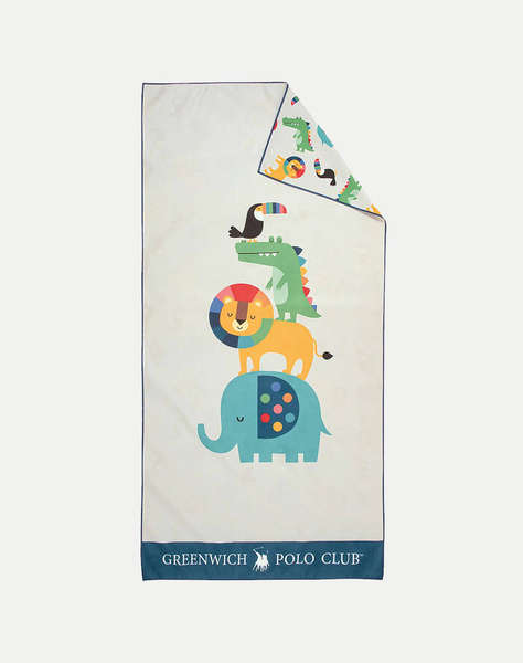 DAS 4079 PROSOP DE PLAJA GREENWICH POLO CLUB JUNIOR (Dimensiuni: 70 x 140cm.)