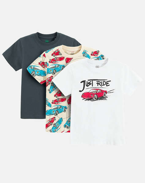 COOL CLUB Bluza cu maneca scurta 3 buc BAIAT