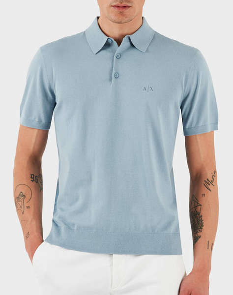 ARMANI EXCHANGE KNIT POLO