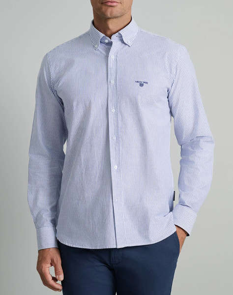 NAVY&GREEN CAMASA COMFORT FIT