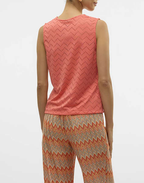 VERO MODA VMTHAS SL TIE TOP JRS GA VO