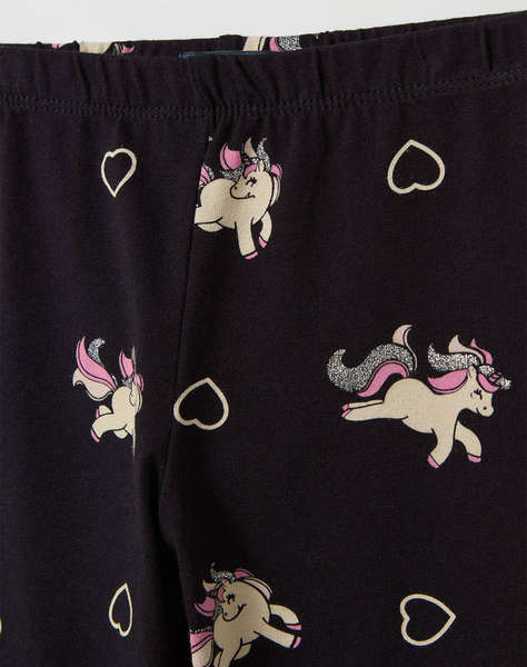 OVS LEGGINS AOP + GLITTER