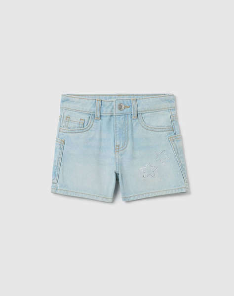 OVS DENIM SHORT W/STRASS