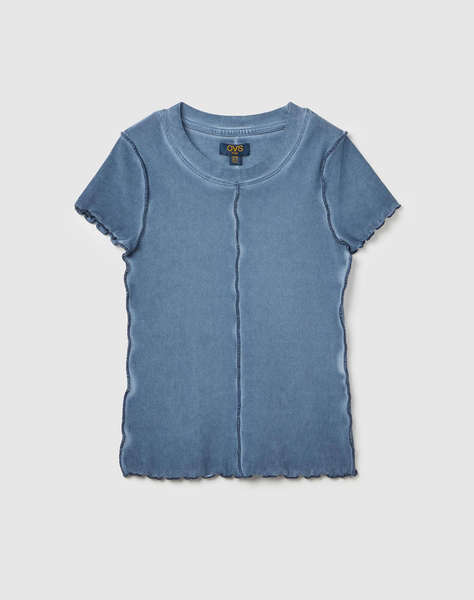 OVS T-SHIRT W/STITCHES