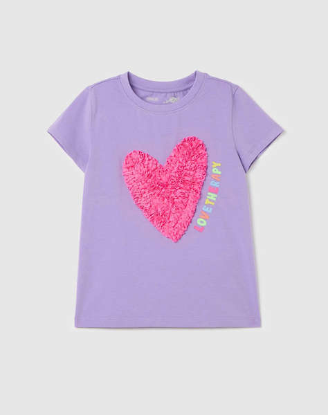 OVS T-SHIRT S/S W/APPLICATION