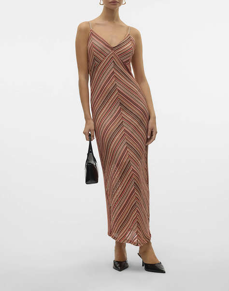 VERO MODA VMDEMI STRIPE 78 SINGLET DRESS JRS GA VO