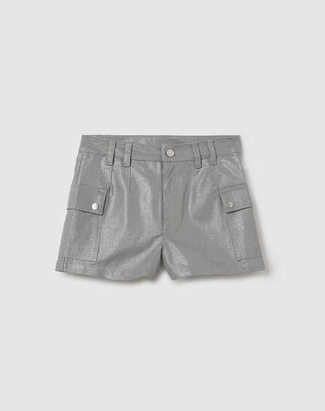 OVS CARGO SHORT SILVER