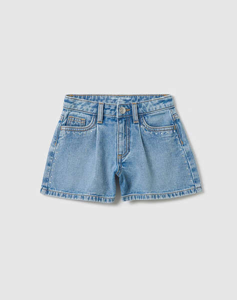 OVS DENIM SHORT W/STRASS