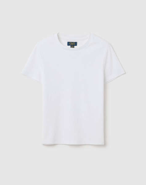 OVS T-SHIRT RIB SOLID