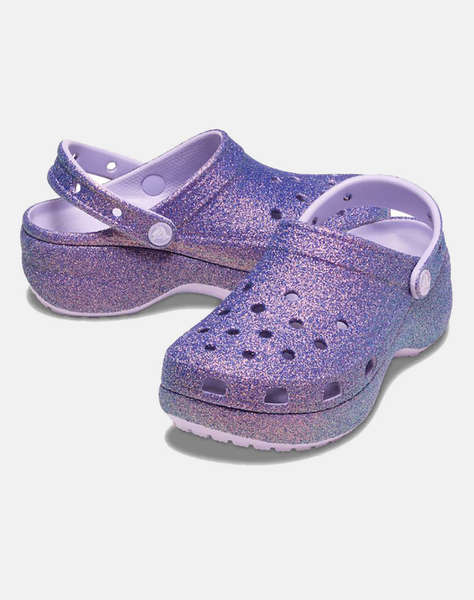 CROCS Platform Irid Glitter Clog