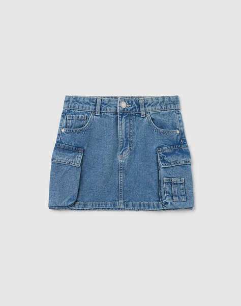 OVS DENIM CARGO SKIRT