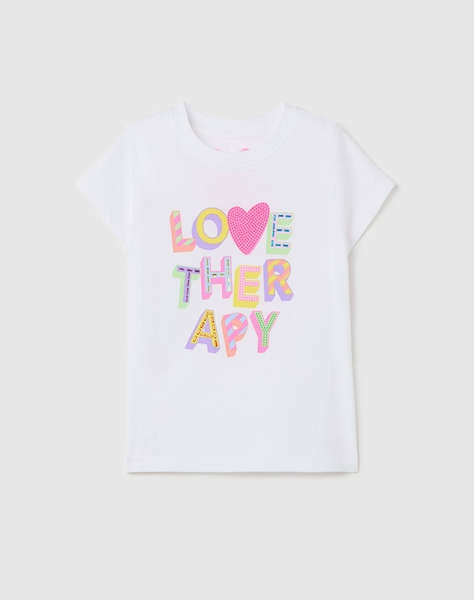 OVS T-SHIRT S/S W/STUDS