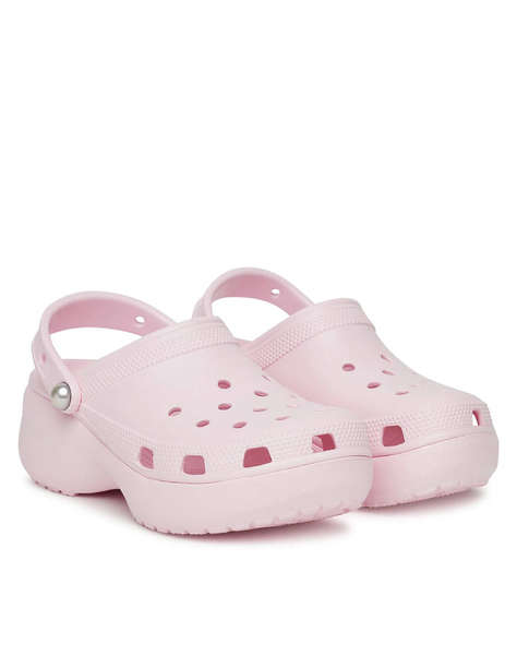 CROCS Classic Platform Pearl Clog
