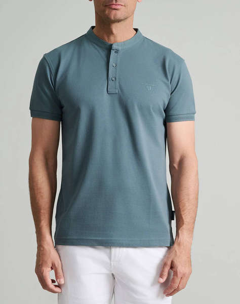 NAVY&GREEN BLUZA CU NASTURE, YOUNG LINE