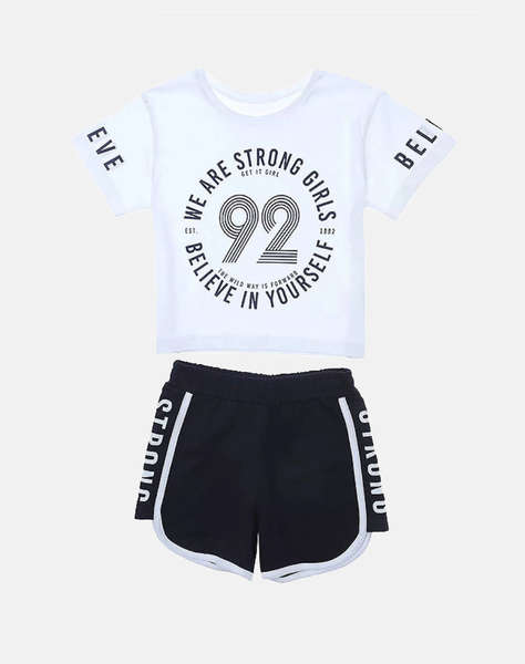 MATOU set PANTALONI SCURTI COPII GIRL