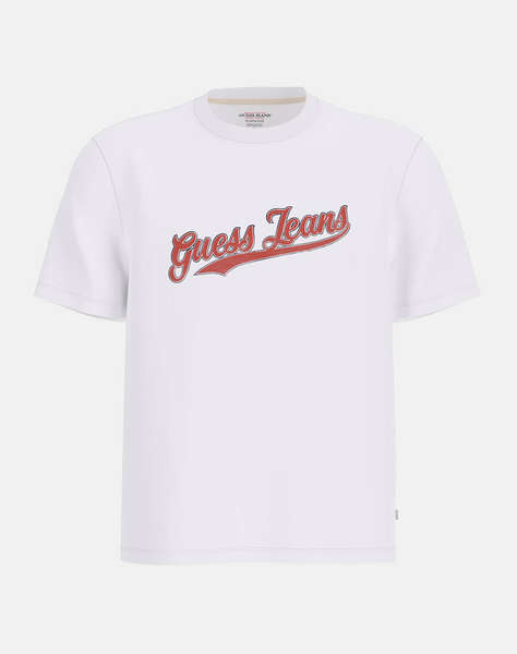 GUESS JEANS GJ SS CN REG 1981 TE - MID ORGANIC HEAVY JERSEY 205 BLUZA DE BARBATI