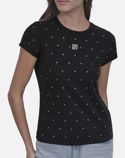 DKNY DJ5T1381 BLUZA CU MANECA SCURTA DKNY