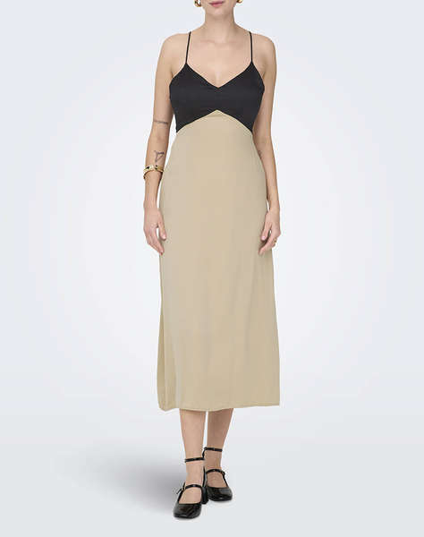 ONLY ONLJANE LIFE S/L JANICE LONG DRESS PTM