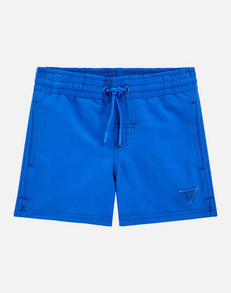 GUESS SWIMWEAR TRUNK_MINI - PEACH RECYCLED POLY PANAMA COSTUM DE BAIE DE COPII BOY
