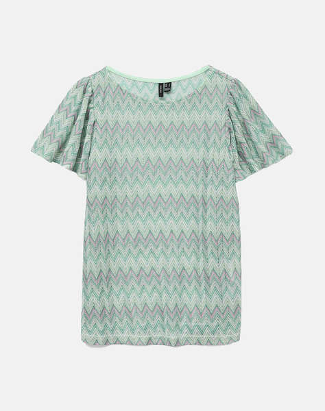 VERO MODA VMDICTE SS BOAT NECK TOP JRS GA VO