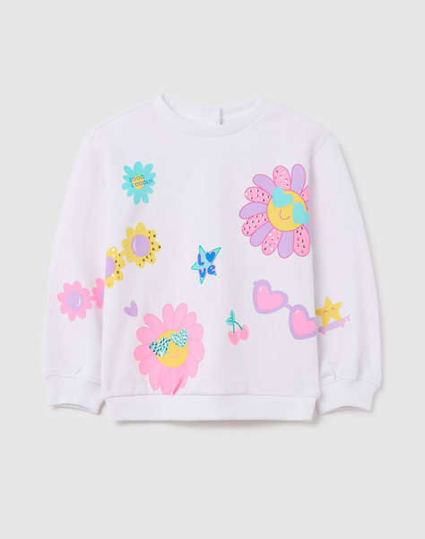 OVS SWEATSHIRT FLOWERS