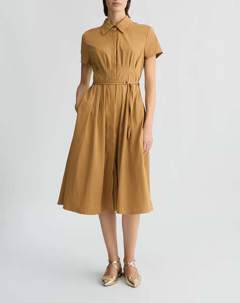 LIU JO WHITE_WA5C69__ABITO PIEGHE MIDI M/C ROCHIE DE DAMA