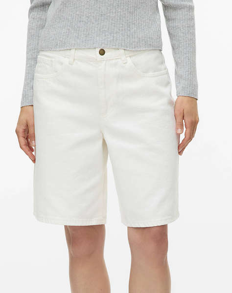 AWARE BY VERO MODA VMSAGE HR BERMUDA ECRU SHORTS VMA