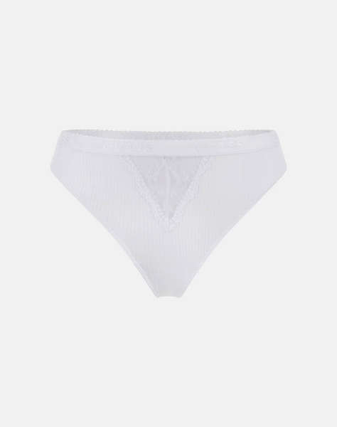 GUESS LIVIA THONG - NYLON 2X1 LIGHT RIB 200 LENJERIE DE DAMA